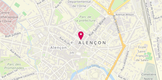 Plan de Selectour, 4 Cr Clémenceau, 61000 Alençon