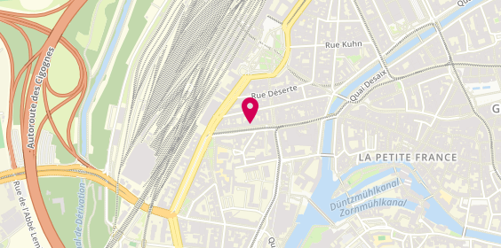 Plan de Cirta Voyages, 64 Rue du Faubourg-National, 67000 Strasbourg