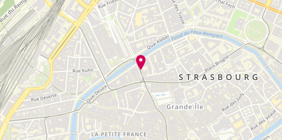 Plan de L'Ile Aux Voyages, 7 Rue du Noyer, 67000 Strasbourg