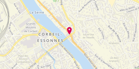 Plan de Look Voyages, 1 Rue du 14 Juillet, 91100 Corbeil-Essonnes