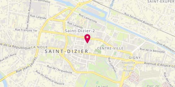 Plan de Pret A Partir, 8 place Emile Mauguet, 52100 Saint-Dizier