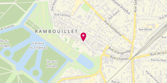 Plan de Agence de voyage TUI STORE Rambouillet, 68 Rue du Général de Gaulle, 78120 Rambouillet