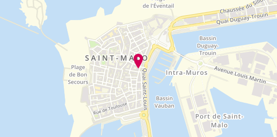 Plan de Selectour, 2 Place du Poids du Roy, 35400 Saint-Malo