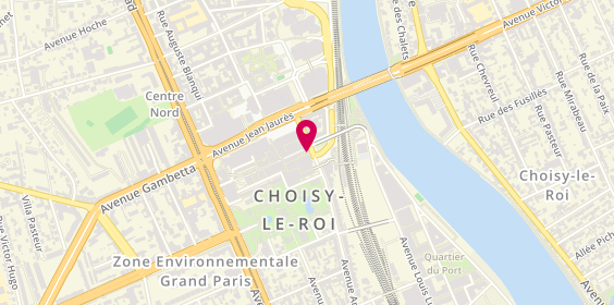 Plan de Choisy Voyages, 8 avenue Anatole France, 94600 Choisy-le-Roi