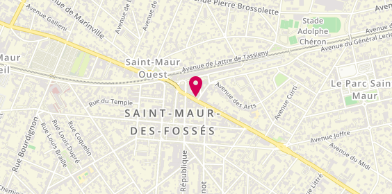 Plan de Selectour, 7 avenue Foch, 94100 Saint-Maur-des-Fossés