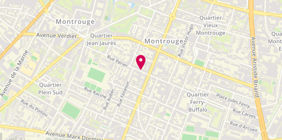 Plan de Eole Evasion, 34 Rue Périer, 92120 Montrouge