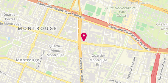 Plan de Bureau MSC Croisières, 5 Rue Barbès, 92120 Montrouge