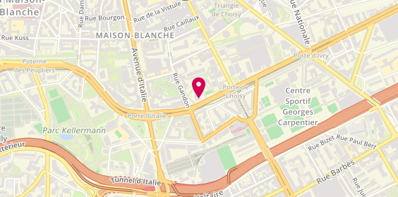 Plan de Asieland, 142 Boulevard Masséna, 75013 Paris