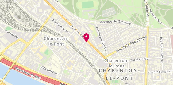 Plan de First Travel, 103 Rue de Paris, 94220 Charenton-le-Pont