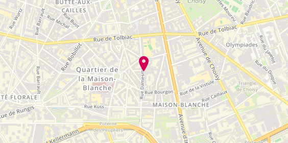 Plan de Ann, 19 Rue Damesme, 75013 Paris