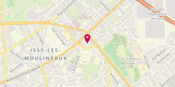 Plan de Neo Franco Tours, 7 Rue de Vanves, 92130 Issy-les-Moulineaux