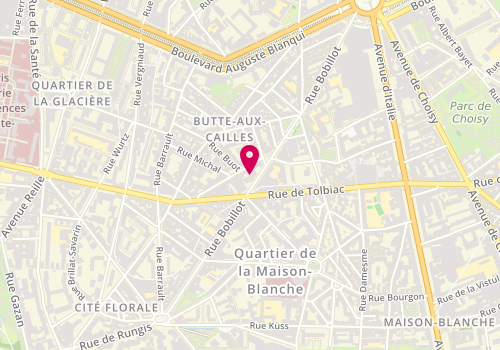 Plan de JLT Voyages Specialiste des Iles, 50 Rue Bobillot, 75013 Paris