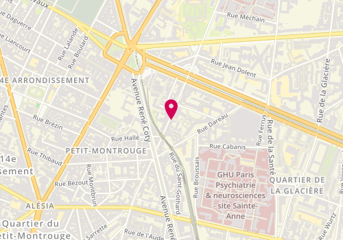 Plan de Nord Espaces, 35 Rue de la Tombe Issoire, 75014 Paris