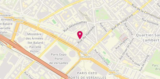 Plan de CLIO Voyages Culturels, 34 Rue du Hameau, 75015 Paris