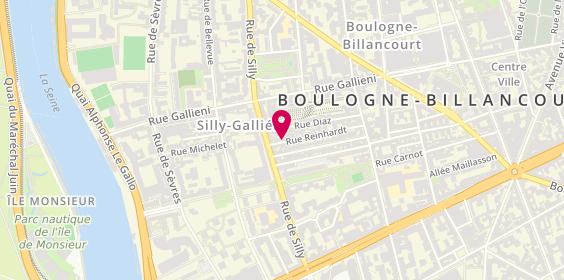 Plan de Magellous, 50 Reine, 92100 Boulogne-Billancourt