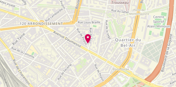 Plan de ATL - Active Travel & Language, 131 Rue de Picpus, 75012 Paris