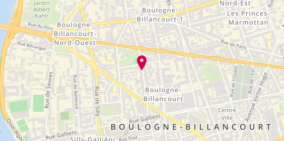 Plan de Tourcom, 56 Billancourt, 92100 Boulogne-Billancourt