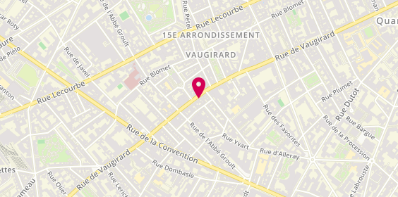 Plan de Selectour Afat, 307 Rue de Vaugirard, 75015 Paris