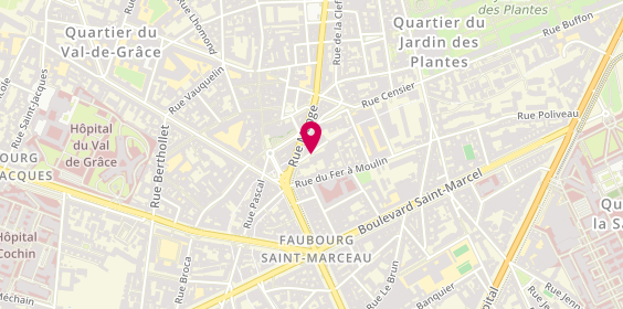 Plan de Acte Challenge, 10 square Adanson, 75005 Paris