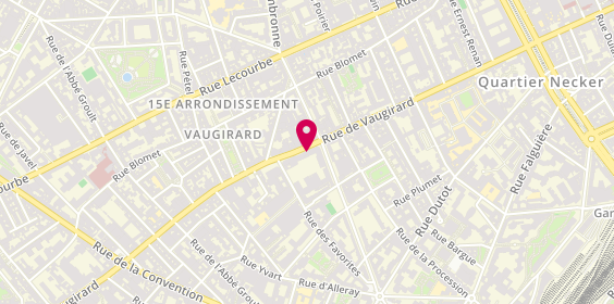 Plan de Arts Voyages, 253 Rue de Vaugirard, 75015 Paris