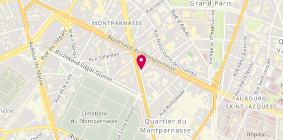 Plan de Aventuria, 213 Boulevard Raspail, 75014 Paris