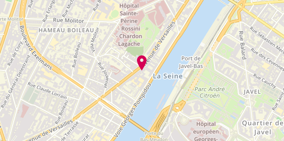 Plan de Paris-Toujours, 135 avenue de Versailles, 75016 Paris