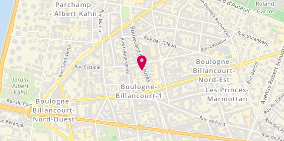 Plan de Selectour - Ailleurs Voyages, 28 Boulevard Jean Jaurès, 92100 Boulogne-Billancourt