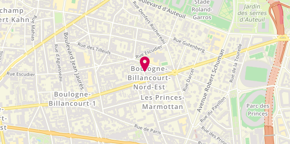 Plan de Mon Prochain Voyage, 68 Rue de l'Est, 92100 Boulogne-Billancourt