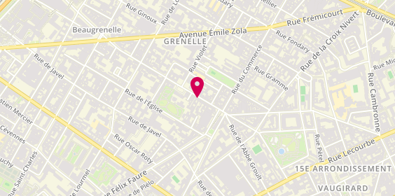 Plan de Selectour, 86 Rue des Entrepreneurs, 75015 Paris