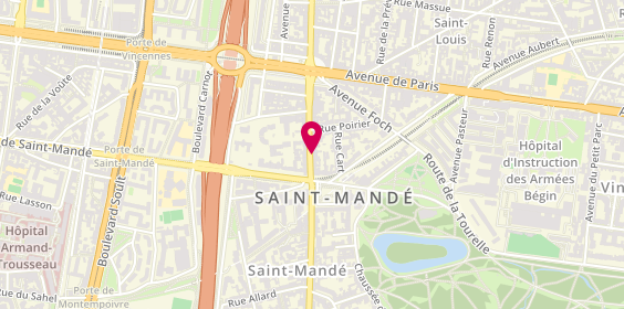 Plan de Selectour - Carol' Voyages, 19 avenue du Général de Gaulle, 94160 Saint-Mandé