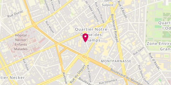 Plan de Appel Aux Voyages, 12 Rue Littre, 75006 Paris