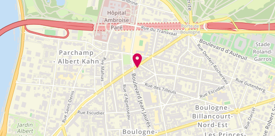 Plan de Mon Prochain Voyage, 45 avenue Jean Baptiste Clément, 92100 Boulogne-Billancourt