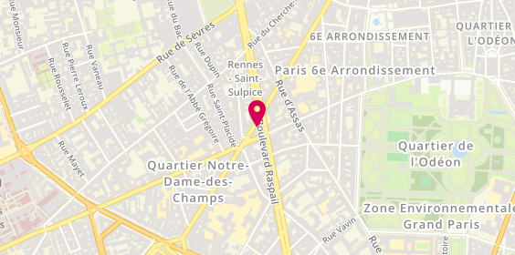 Plan de Détours Voyages, 119 Rue de Rennes, 75006 Paris