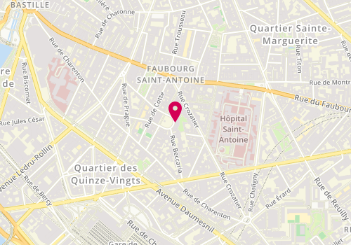 Plan de M.s.conseil, 15 Place d'Aligre, 75012 Paris