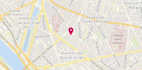 Plan de Finding France - Séjours sur mesure, 61 Rue Traversière, 75012 Paris