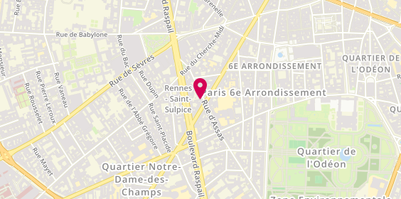 Plan de Verdié Voyages, 16 Rue d'Assas, 75006 Paris