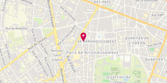 Plan de Intermedes- Terre Entiere-Orients Sentie, 10 Rue de Mézières, 75006 Paris