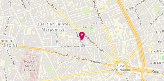 Plan de Selectour, 28 Rue des Boulets, 75011 Paris