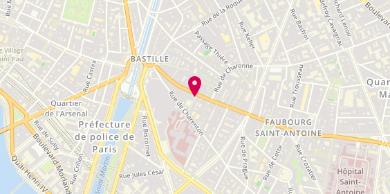 Plan de Chambers Travel International - Chambers, 50 Rue du Faubourg Saint-Antoine, 75012 Paris