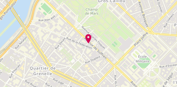 Plan de Getyourguide, 62 avenue de Suffren, 75015 Paris