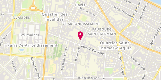 Plan de Voya-Nova, 70 Rue de Bellechasse, 75007 Paris