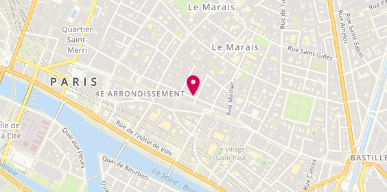 Plan de Capitales Tours, 22 Rue du Roi de Sicile, 75004 Paris