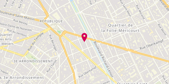 Plan de Paris Key DMC, 21 Rue du Grand Prieuré, 75011 Paris