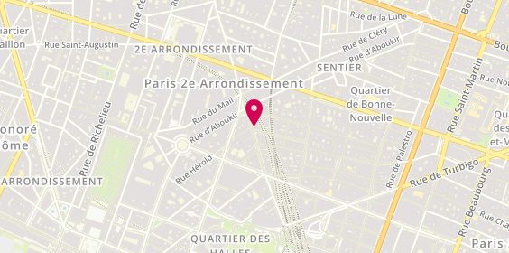 Plan de Jet Lag Voyages, 20 Rue Bachaumont, 75002 Paris