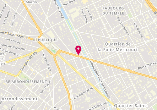 Plan de Voyages Rada, 11 Avenue République, 75011 Paris