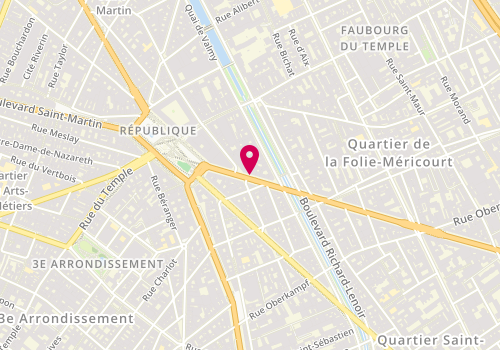 Plan de Sunweb, 5 République, 75011 Paris