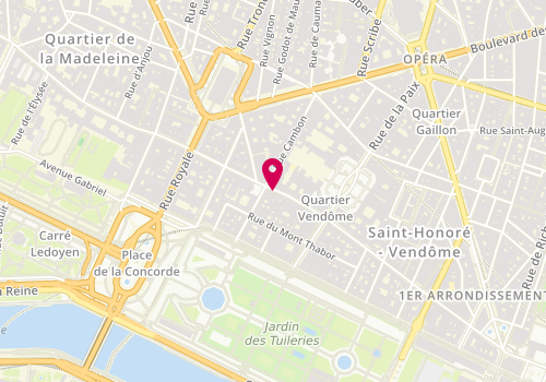 Plan de In Link Travel Otravio, 259 Rue Saint Honoré, 75001 Paris