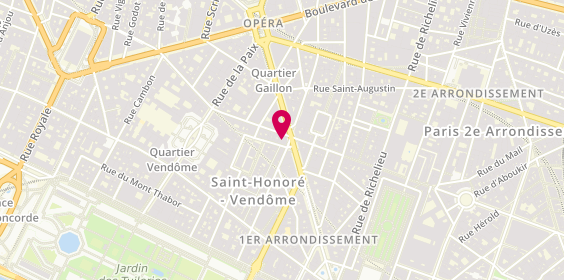 Plan de Billetsdiscount Vacances Canada Vacances, 31 avenue de l'Opéra, 75002 Paris