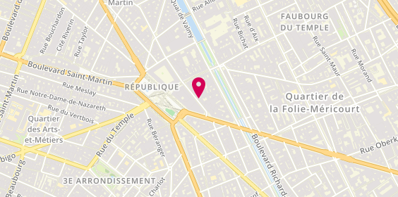 Plan de Day Experience, 52 Rue de Malte, 75011 Paris