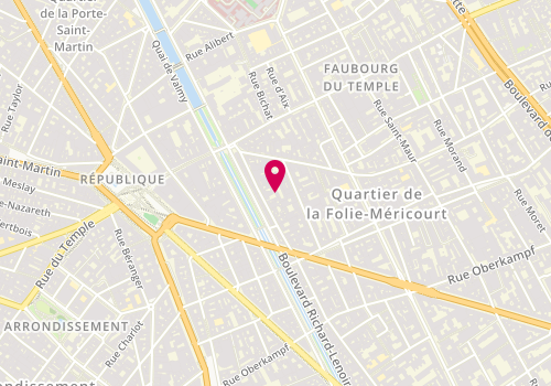 Plan de We Art Vacances, 100 Rue de la Folie Méricourt, 75011 Paris